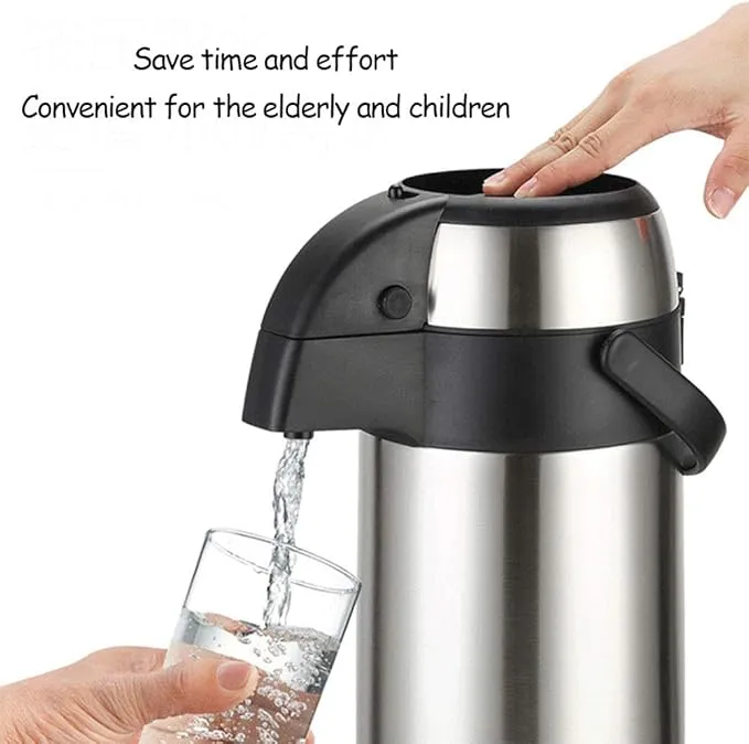 Prestige FLASK Stainless Steel Pump Action The ideal HOT AND