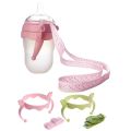 2pcs/Set Baby Feeding Bottle Plastic Handles Anti-lost Strap Holder for Comotomo P31B. 