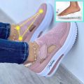 Red Sneakers Women Shoes Woman Tennis Shoes Canvas Shoe Female Casual Shoes Ladies Sport Shoes Platform Sneaker Hollow Out Shoes.