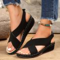Summer New Women Wedge Sandals Fashion Lightweight Platform Gladiator Shoes Woman Plus Size 43 Non Slip Casual Sandalias Mujer. 