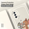 YYDS for OPPO A18 A38 Back Cover Cute Jerry Tom PU Leather Phone Case Ultra Thin Soft Drop Protection Case.
