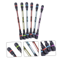 Rotary Full Needle Tube Neutral Pen Gel Ink Pens Creative Stress Relief Toy Made Durable Plastic Body Smooth Writing Spin Cool Pens, Rolling Finger Spin Game Pens with Refills Black Ink 0.5mm Spinning Pen.