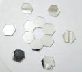 14mm Hexagon Shape Mirror for Jewellery Making, Lippan Art & DIY Craft Work.