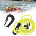 Kayak Accessory DIY Elastic Paddle Leash Bungee Rope Buckle Combination Lanyard Canoe. 