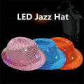 Jazz Hat LED Cap Flashing Cap Jazz Cap Unisex Cap   Hop Cap Party Hat Costumes. 