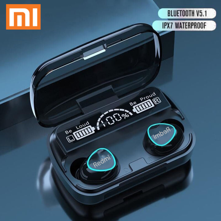 SFREE%20Shipping%20TWS%20Wireless%20Bluetooth%20Headphones%20HIFI%20Bluetooth%205.1%20with%20Microphone%20Digital%20Display%20game%20Long%20endurance%20Earpiece%20High%20sound%20quality%20sports%20Bluetooth%20earphones%20Redmi%20M10%20-%20Image%204