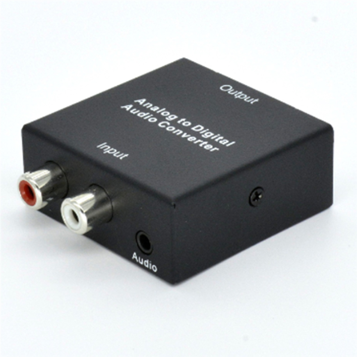 Analog%20to%20Digital%20Audio%20Converter%20Black%20R/L%203.5mm%20AUX%20to%20Digital%20Coaxial%20for%20-%20Image%206