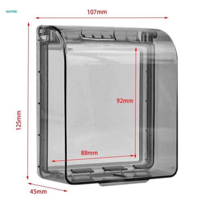 Electrical%20Outlet%20Cover%20Dustproof%20Outlet%20Covers%20for%20Kitchen%20Hotel%20Restaurant%20-%20Image%203