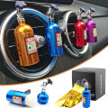 NO S Car Air Freshener Blue Billet Aluminium Scent Car Air Vent Perfume Fragrance Refill Freshener Car Accessories Decorate.