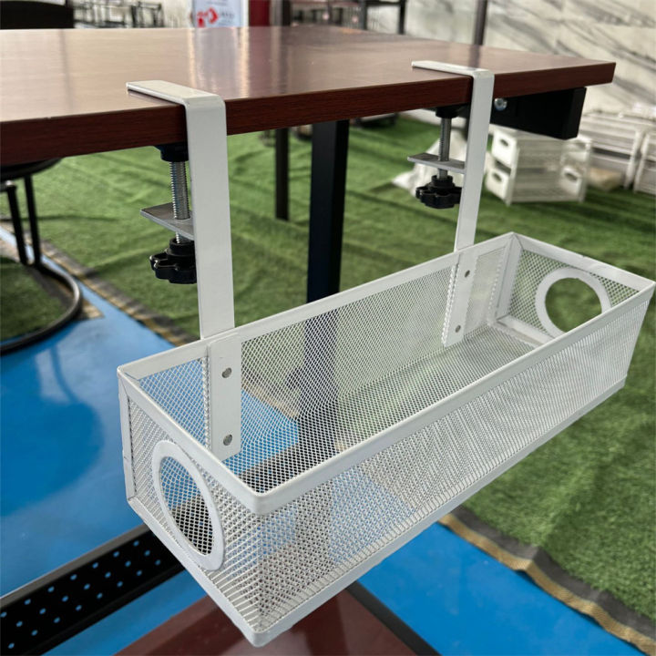 Sleek%20Design%20Cable%20Management%20Box%20Clutter-Free%20Space-Saving%20Easy-To-Install%20Under%20Desk%20Tray%20Compact%20Cable%20Organizer%20for%20Home%20-%20Image%205