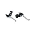 Combo of Cycle Grip Handle Soft and Cycle Brake Lever Left Right Cycle Clutch Set with Cycle Handle Grip Non Slip Cycle Handle bar Grip Bicycle Handlebar for MTB BMX.