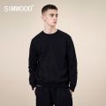 SIMWOOD Athletic Men's Pullover Fleece Hoodie 390g Thick Fabric Autumn Winter Warm Plus Size Jogger Sweatshirts. 