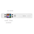 Mini Portable Handheld Document & Images Scanner A4 Size JPG/PDF Formate 1050DPI Resolution LCD Display for Business Receipt. 