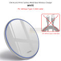 15W Universal Wireless Charger For iPhone 14 13 12 11 ProMax Fast Wireless Charger Stand For Samsung Xiaomi Huawei Charging Pad.