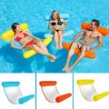 Summer Inflatable Foldable Floating Row Swimming Pool Water Hammock Air Mattresses Bed Beach Pool Toy Water Lounge Chair. 