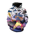 Digimon Adventure Hoodies Anime Monster 3d Print Sweatshirts Boys Girls Hooded Fashion Sweatshirts Cartoons kids Tracksuit.