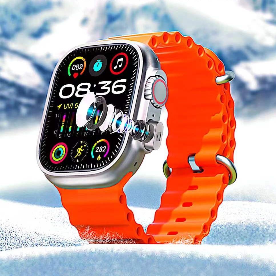 2024 Sim Insert BW9-4G SIM Card Smartwatch +camera + Google Smart watch 4G ultra 2.2 inch HD Display Smart watch Full Touch screen and Wireless charging Smartwatch
