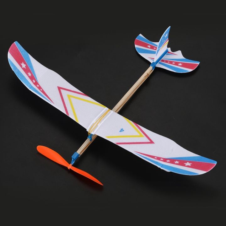 2X%20Elastic%20Rubber%20Band%20Powered%20DIY%20Foam%20Plane%20Model%20Kit%20Aircraft%20Educational%20Toy%20-%20Image%202