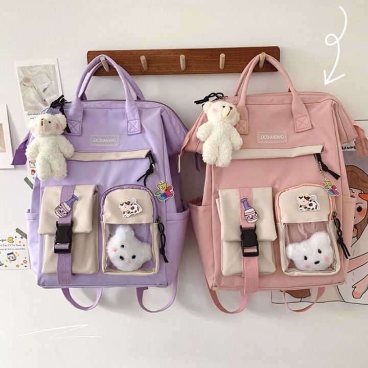 2021%20Preppy%20Purple%20Backpack%20Women%20Waterproof%20Candy%20Colors%20Backpacks%20Fancy%20High%20School%20Bags%20for%20Teenage%20Girl%20Cute%20Travel%20Rucksack%20-%20Image%203
