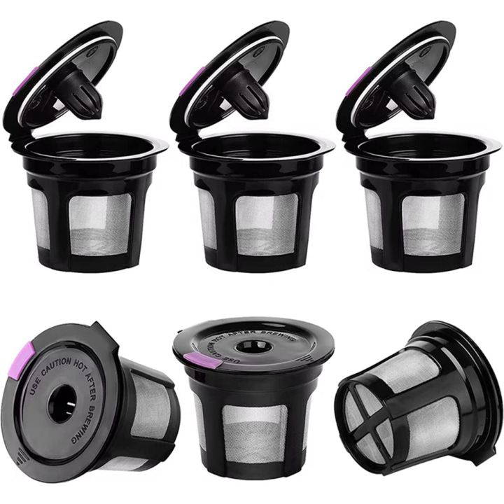 Reusable K Cups for Keurig, 6 Pack K Cup Reusable Coffee Pods