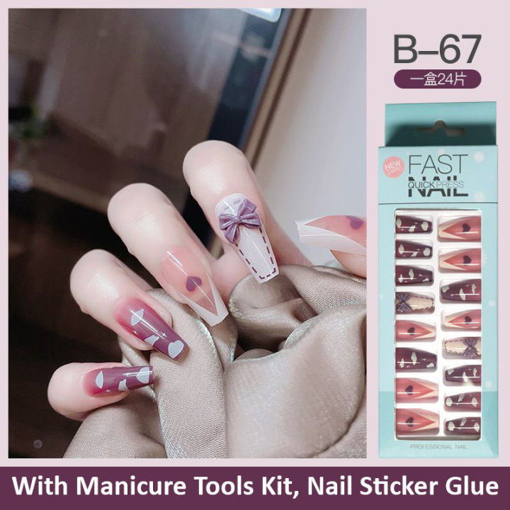 Fast%20Nail%20Quick%20Press%2024x%20False%20Nail%20Set%20With%20Sticker%20Glue%20-%20B67%20-%20Fake%20Nails%20-%20Image%202