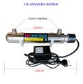 Ultraviolet (UV) Light for Drinking Water Disinfection, Full ss Body-1Gpm(3.8 lpm).
