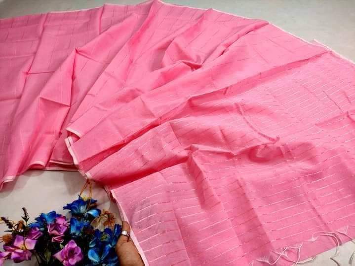 Misty colour Half Silk Chumki Saree for women