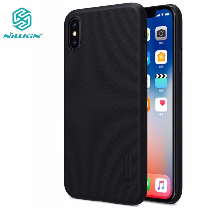 Case For iphone XS Max X XR 8 plus NILLKIN Super Frosted Shield matte back cover case for iphone xs
