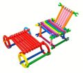 stick puzzle block multicolor children toy. 
