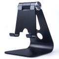 Aluminum Mobile Phone Stand Adjustable Cell Phone Desktop Stand For Mobile and Tab. 