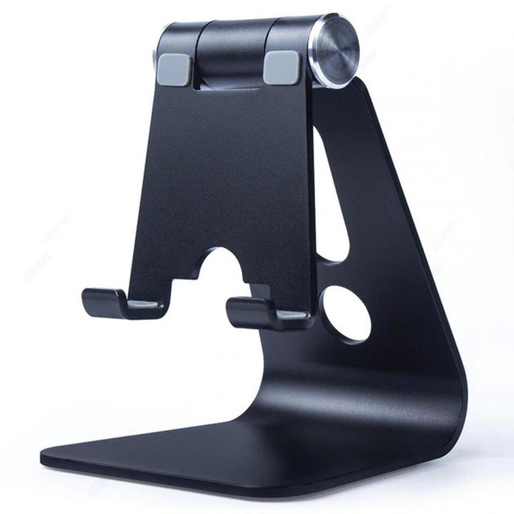 Aluminum Mobile Phone Stand Adjustable Cell Phone Desktop Stand For Mobile and Tab