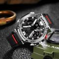 SMAEL Brand 8087 For Men's Digtal Quartz Watches 50m Waterproof Dual Display LED Back Light Watch.