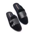 Velvet Half Shoe For Men Black Blue - Shoe - Shoe BY Marvel Fashions.