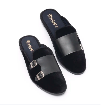 Velvet%20Half%20Shoe%20For%20Men%20Black%20Blue%20-%20Shoe%20-%20Shoe%20BY%20Marvel%20Fashions%20-%20Image%202