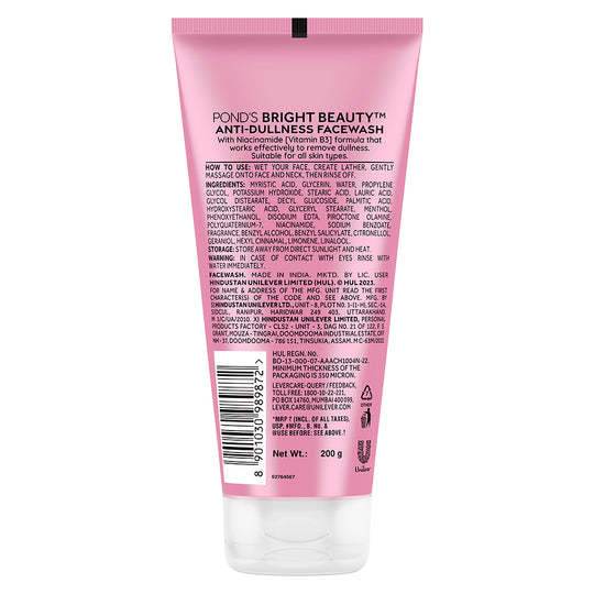 Ponds%20Bright%20Beauty%20Anti-Dullness%20Facewash%20with%20Vitamin%20B3%20(Indian%20Variant)%20-%2050gm%20-%20Image%207