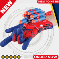 Spiderman Toys for Boy (The Avengers Spiderman Launchers Toy With Glove Action Figure - 5 Web Darts, Plastic Cosplay Launcher Glove, Hero Movie Launcher, Wrist Toy Set, Funny Decoration, Educational Fun).