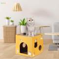 Corrugated Scratchers Box Kitty House Scratching Board for Cat Small Animals. 