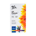 Mont Marte Oil Pastels – 48 Piece Set with Tin Box, Suitable for Paper, Card & Canvas. 