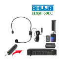 Ahuja HBM-60CC Headband Microphone (60): Crisp Audio, Effortless Maintenance - Your Audio Solution.