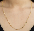 Minimalist Chain Necklace New Long Chain for ladies. 