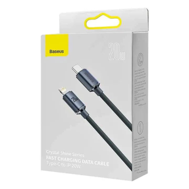 Baseus%20Crystal%20Shine%20Series%2020W%20Fast%20Charging%20Type%20C%20to%20Lightning%20Data%20Cable%201.2m/2m%20-%20Cable%20Protector%20-%20Image%207