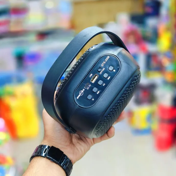 GREATNICE%20GTS-2008%20Bluetooth,%20USB,%20TF%20Card%20&%20FM%20Radio%20Supported%204"%20Karaoke%20Wireless%20Speaker%20With%20Microphone%20-%20Image%205