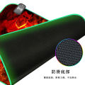 Extra large dirty-resistant RGB mouse pad Man LED light-emitting wireless charging Manchester United European Cup e-sports game desk pad. 