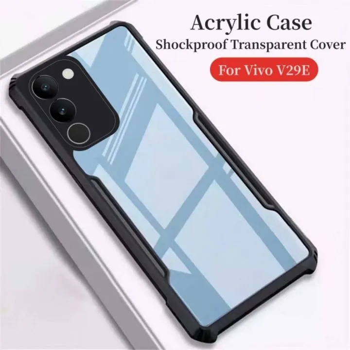For%20vivo%20V29%20Xundd%20Cases%20Unique%20Shockproof%20TPU%20Bumper%20Hard%20Clear%20Acrylic%20Mobile%20Phone%20Case%20vivo%20V29%20Back%20Cover%20-%20Image%203