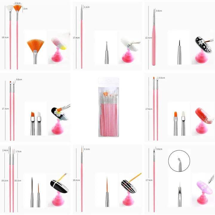 15pcs%20Nail%20Art%20Painting%20Brush%20Set%20UV%20Gel%20Nail%20Polish%20Pen%20Brush%20Acrylic%20Nail%20Design%20Kit%20DIY%20Painting%20Drawing%20Gel%20Paint%20for%20Nails%20Art%20Polish%20Thin%20Brush%20-%20Image%205