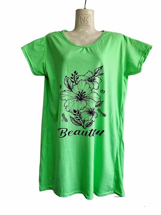 Casual%20Use%20Cotton%20Short%20Sleeve%20T-shirt%20For%20Ladies/Teenager%20-%20Image%209
