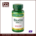 Nature’s Bounty Biotin 5000 mcg - 72 Softgels.