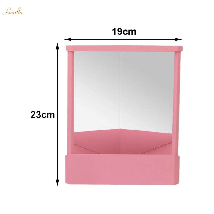 Non%20Reversing%20Mirror%2023x19cm%20Versatile%20Use%20Stable%20Clear%20Cosmetic%20Stand%20Mirror%20for%20Bedroom%20-%20Image%208