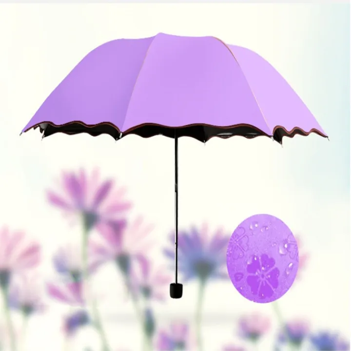 VISHAL%20Flowering%20in%20Water%20Umbrella%20for%20Women%20Thickened%20Black%20Glue%20Folding%20Anti-UV%20Sun/Rain%20Umbrella%20Hand%20Movement%20Sunshade%20Tool%20-%20Image%207