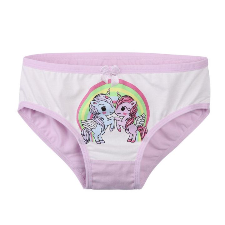4PCS%20Cotton%20Panties%20for%20Girl%20Mermaid%20and%20Unicorn%20Printed%20Cartoon%20Underwear%20High%20Quality%20Soft%20Kawaii%20Clothes%20for%20Kids%202-6%20Years%20-%20Image%204